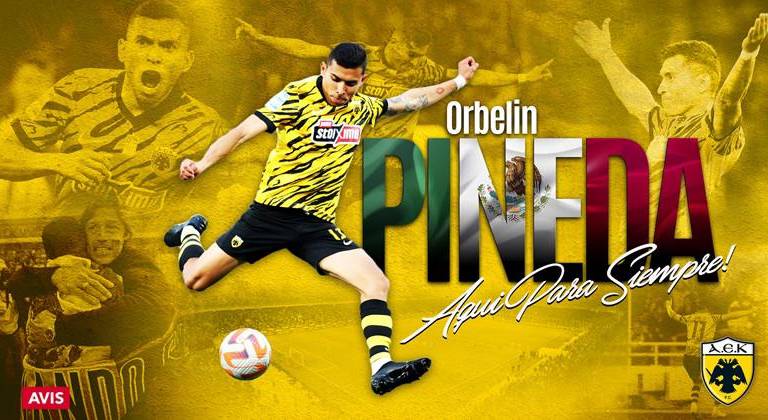 AEK anuncia la compra definitiva de Orbelín Pineda