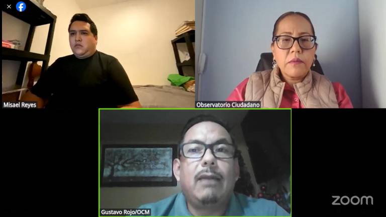 Durante la charla se tocó el tema de las consecuencias de la desaparición de la Comisión Estatal para el Acceso a la Información Pública.