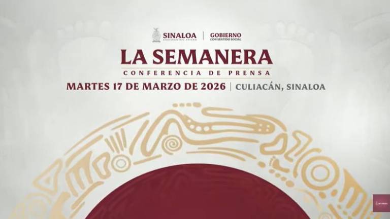 Conferencia del Gobernador de Sinaloa Rubén Rocha Moya.