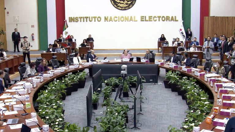 Guadalupe Taddei Zavala habría afirmado ante integrantes del Consejo General que permanecerá al frente del Instituto Nacional Electoral.