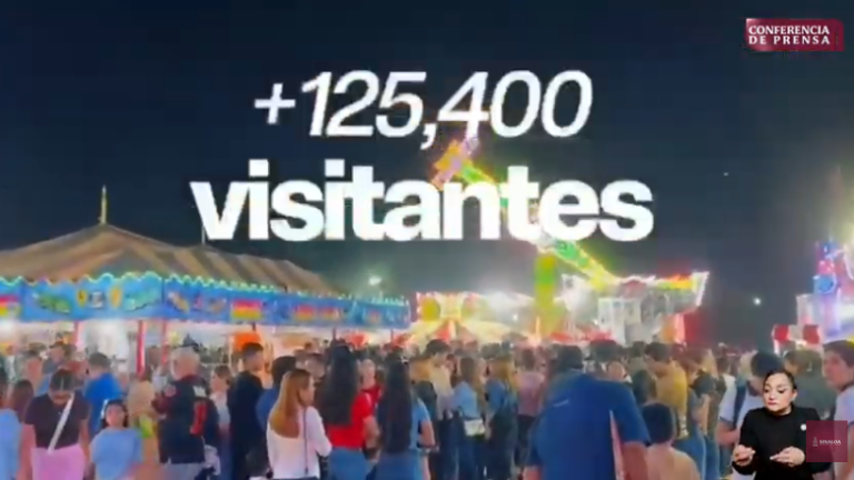 El Gobierno de Sinaloa reporta que la Feria Ganadera 2025 en Culiacán terminó con saldo blanco y una asistencia de más de 125 mil visitantes.