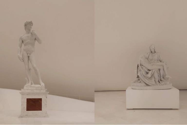 Llegan al Museo Soumaya ‘La Piedad’ y ‘El David’, de Miguel Ángel