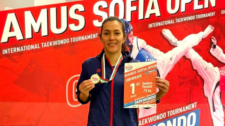 María del Rosario Espinoza reaparece con oro en Abierto de Sofía tras un año sin competir
