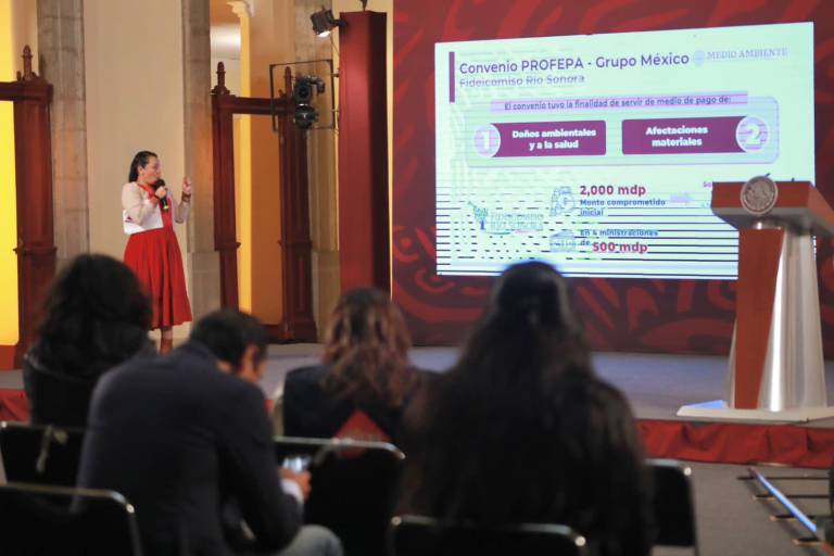 Semarnat presenta denuncia contra Grupo México por derrame en río Sonora