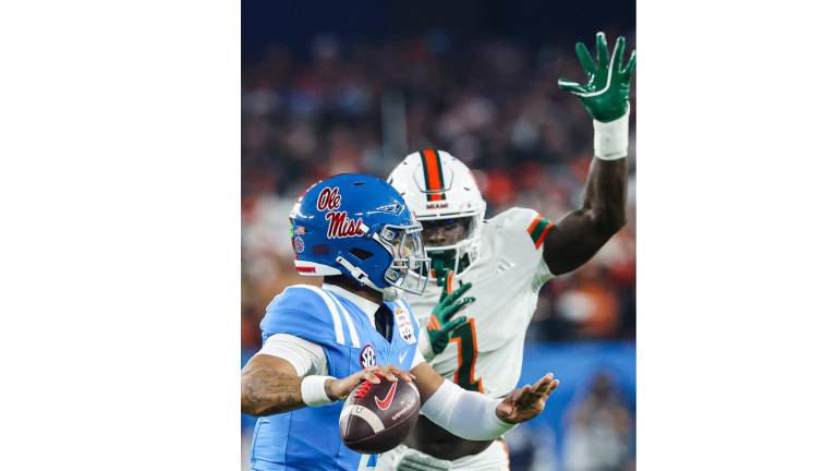 Miami espera al ganador de la otra semifinal del College Football Playoff entre Indiana y Oregon.