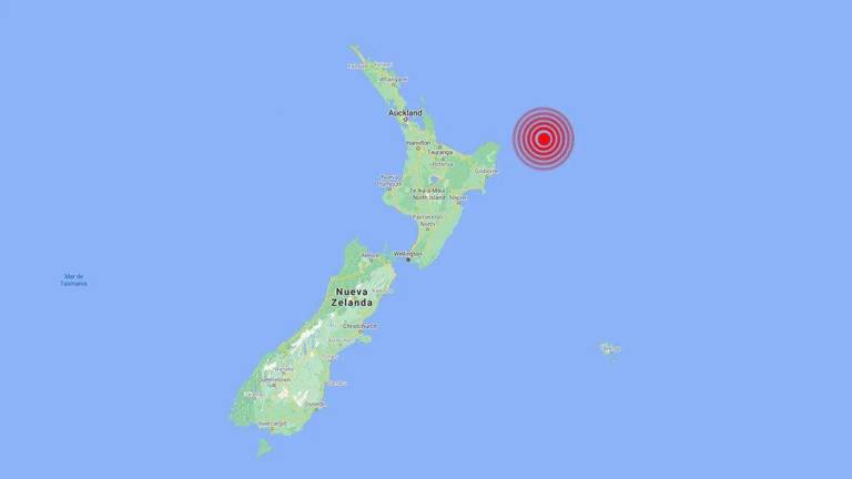 El sismo ha generado una alerta de posible tsunami en Nueva Zelanda.