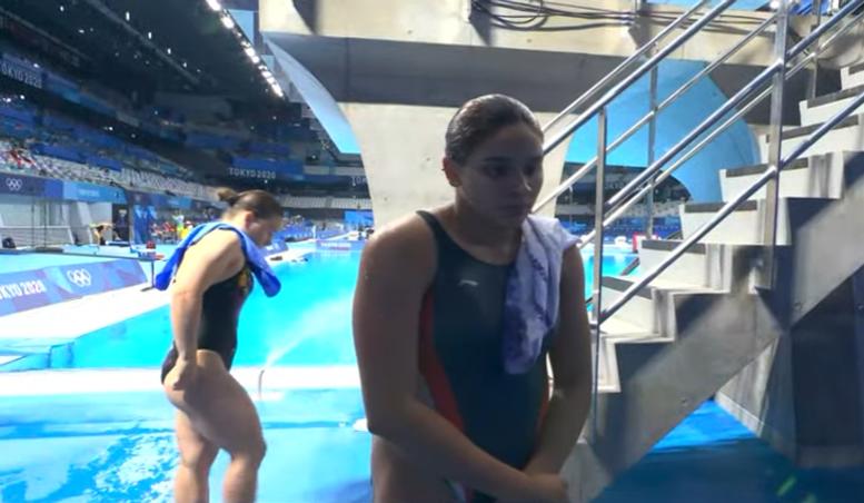 $!Mexicana Aranza Vázquez a clasifica a la semifinal olímpica de clavados
