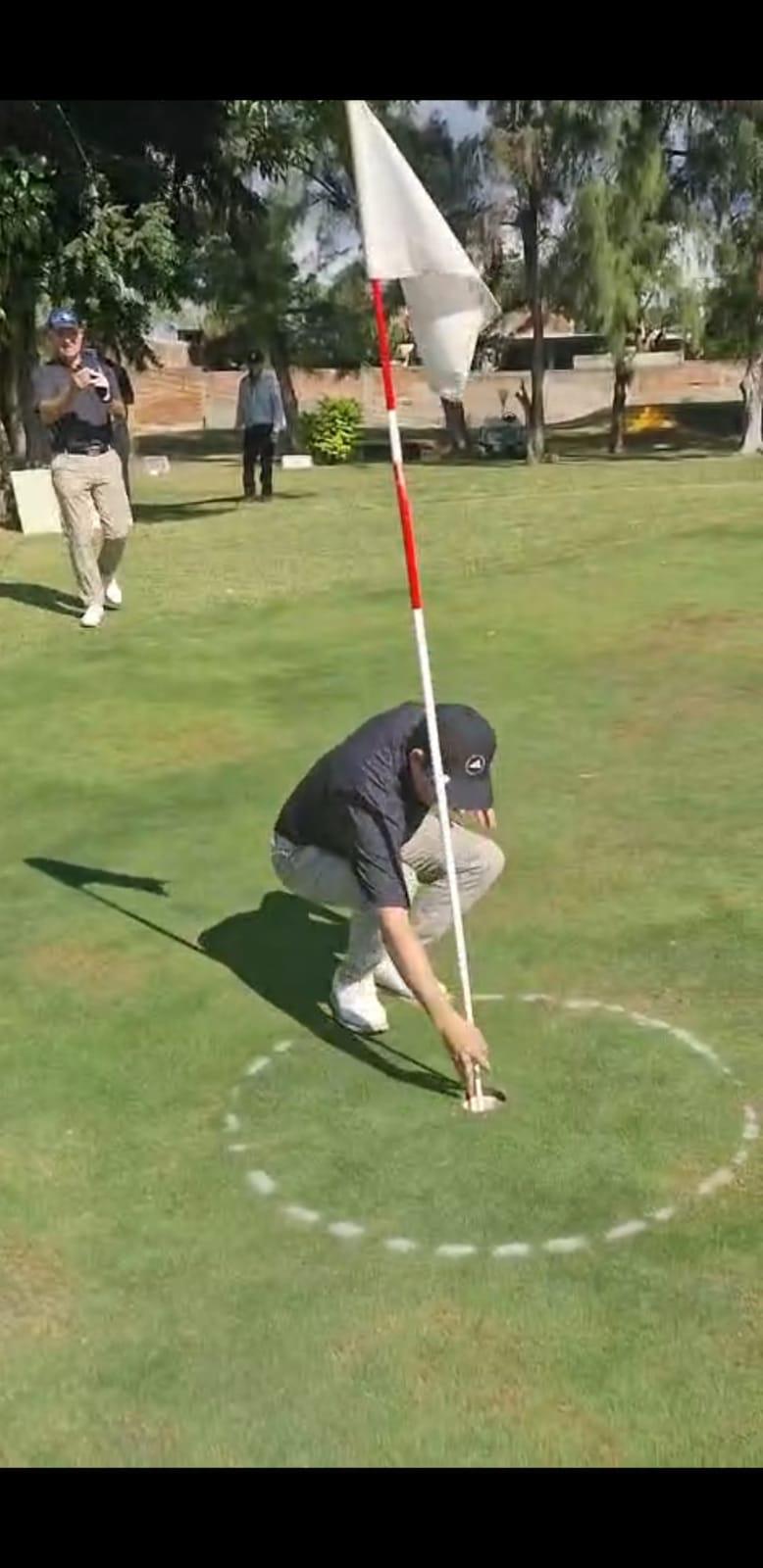 $!Sergio Pelayo de Cima logra la hazaña de Hole in one