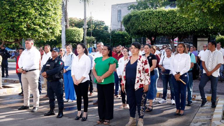 Conmemoran en Escuinapa la fundación de Protección Civil
