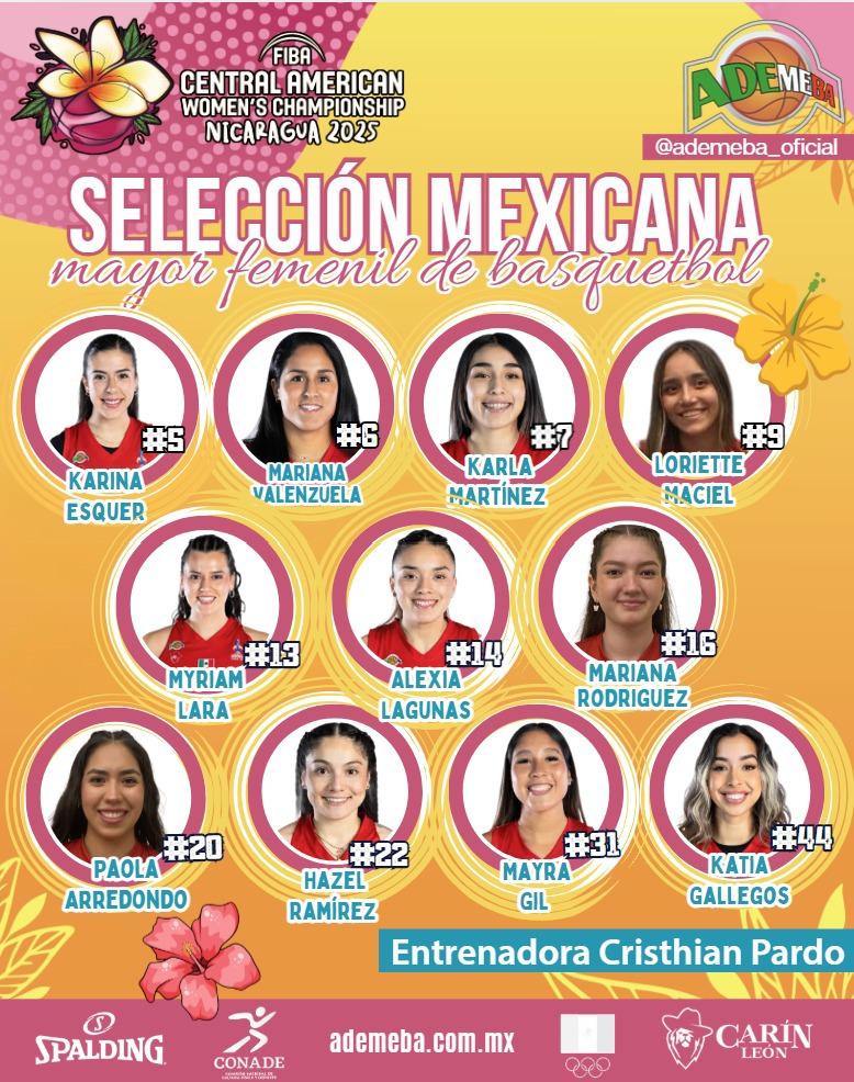 $!Llaman a sinaloense Mariana Valenzuela para el COCABA Femenil 2025