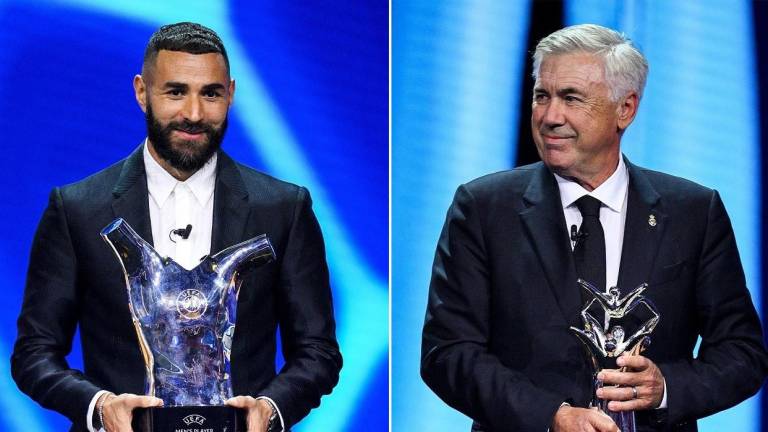 Karim Benzema y Carlo Ancelotti se llevan las distinciones.