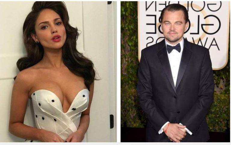Eiza González celebra la Navidad en fiesta de Leonardo DiCaprio