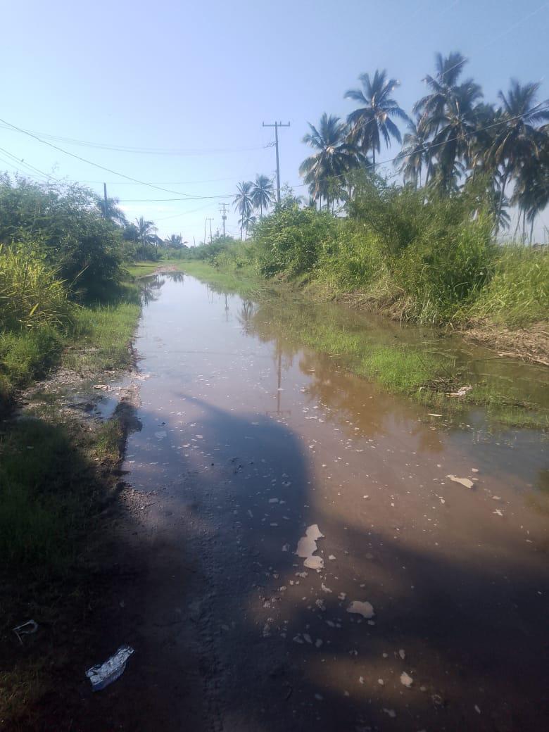 $!Marejadas por huracán ocasiona que el mar en Teacapán salga a las calles