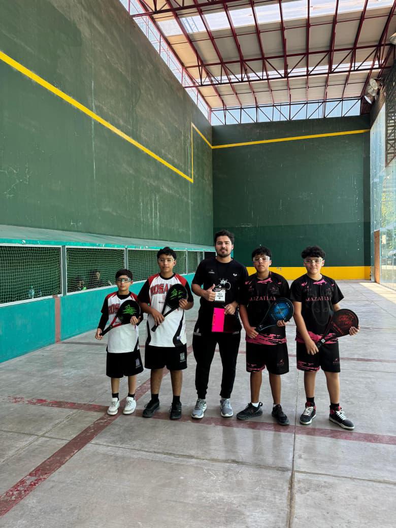 $!Selección Mazatlán suma oro y plata en las finales por parejas del frontón