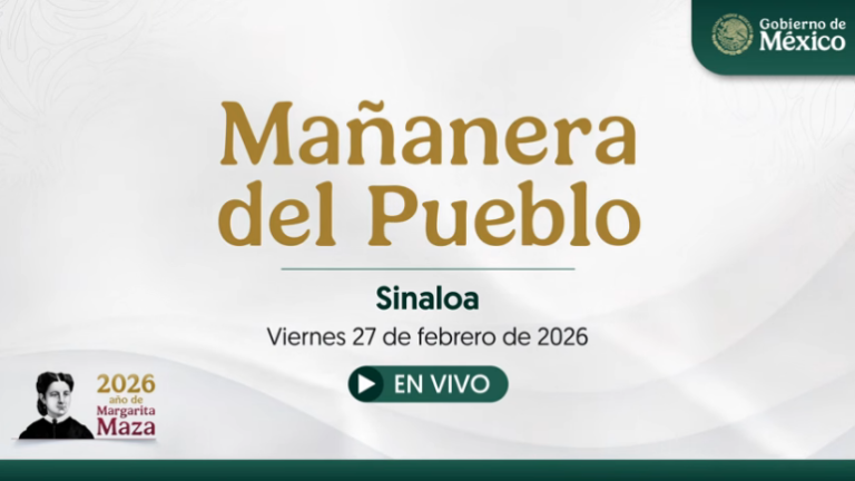 Conferencia de la Presidenta de México Claudia Sheinbaum Pardo.