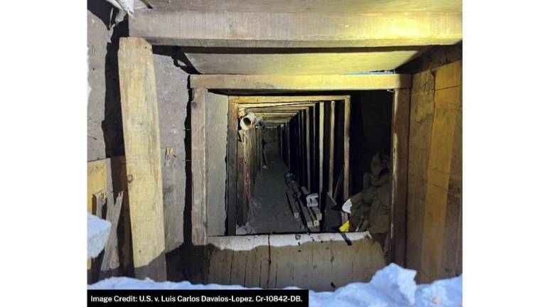 Autoridades federales estadounidenses localizaron el túnel entre Ciudad Juárez y El Paso.