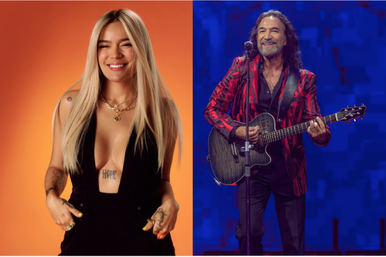 Regresa Karol G a México para grabar un video oficial junto a Marco Antonio Solís