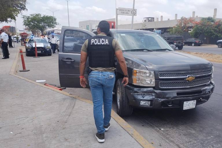 Se registran disparos al detener a una persona en las inmediaciones de la Central Camionera de Culiacán
