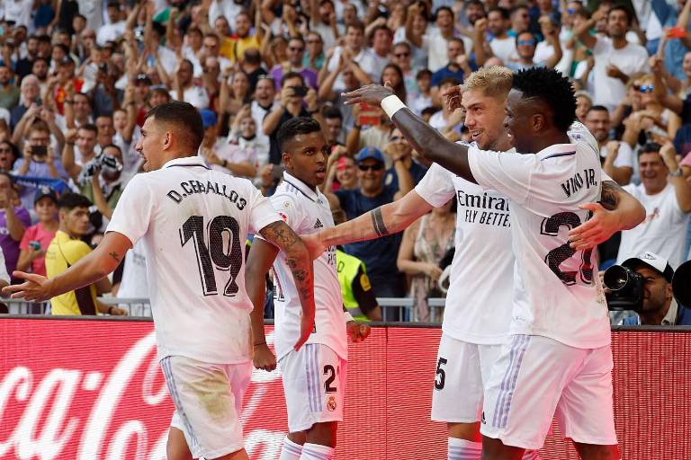 Real Madrid impone su ley ante el Mallorca de Javier Aguirre