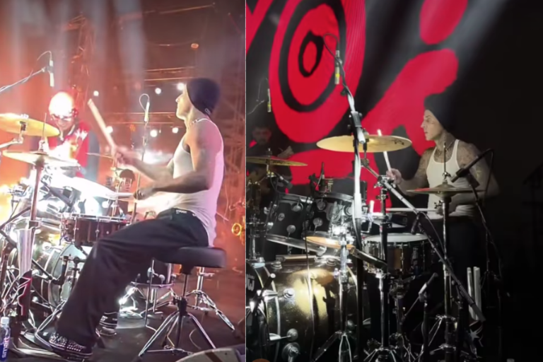 Toca Travis Barker corridos tumbados junto a Fuerza Regida