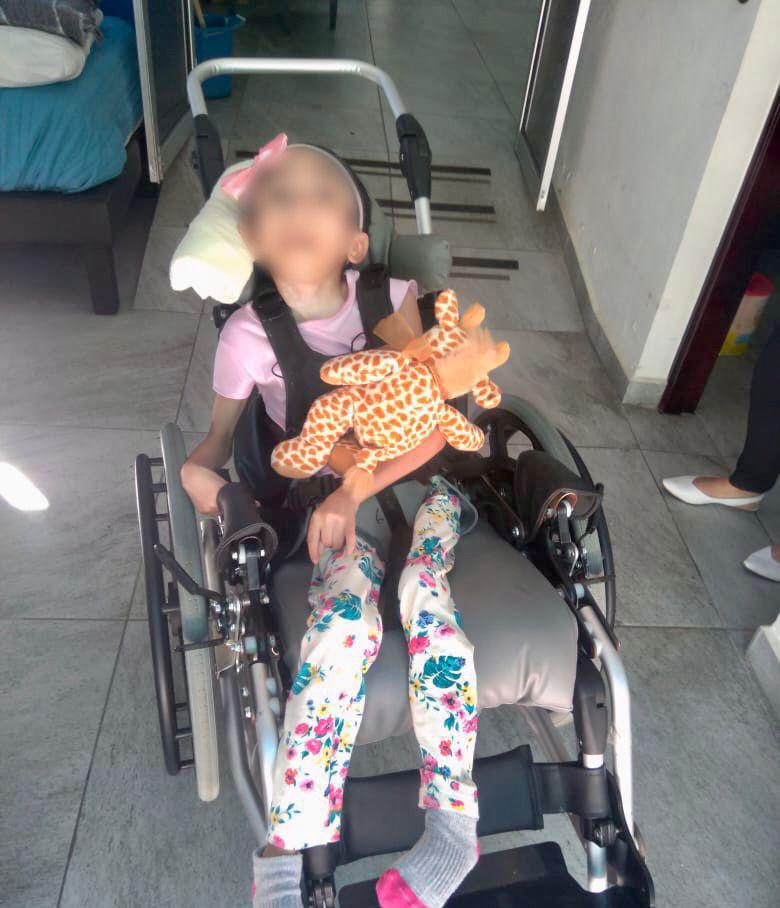 $!Daría Itzel, la menor que fue hallada con fuerte desnutrición, ya recupera peso y mejora su salud en Mazatlán