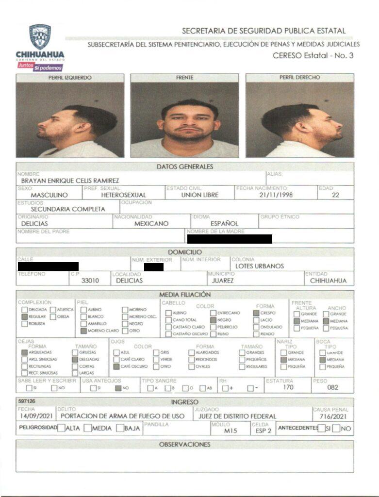 $!Homicidas, secuestradores y sicarios, los reos fugados del Cereso de Ciudad Juárez