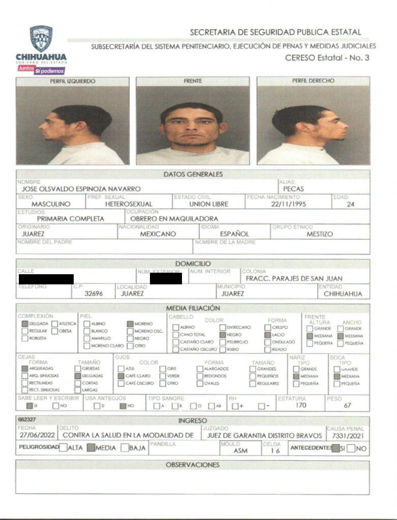 $!Homicidas, secuestradores y sicarios, los reos fugados del Cereso de Ciudad Juárez