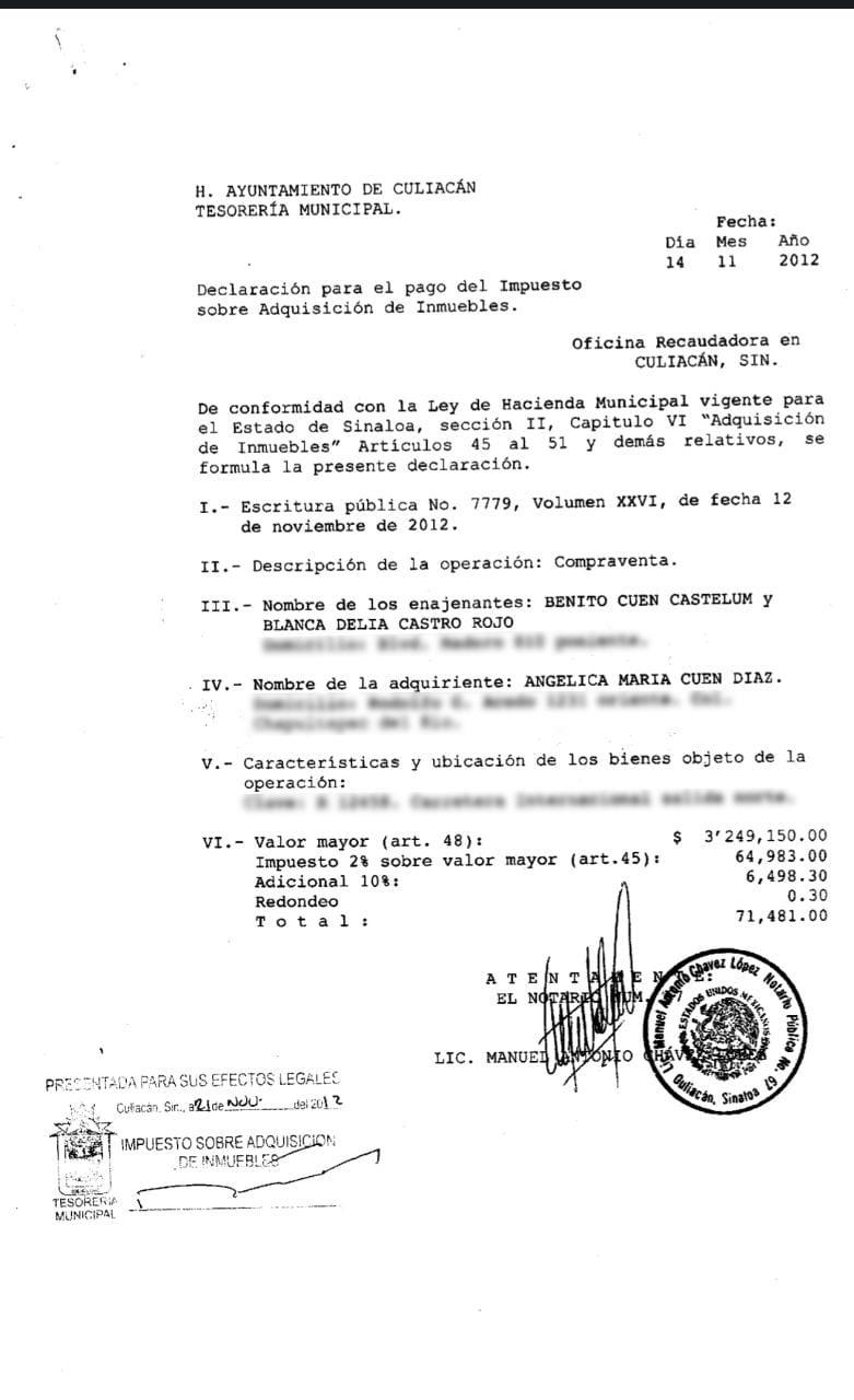 $!5 años antes, los Cuén Díaz compraron terrenos vecinos de la nueva Ciudad Universitaria