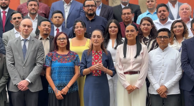 Anuncio de la Presidenta Claudia Sheinbaum Pardo sobre la salida de Ariadna Montiel de la Secretaría de Bienestar.