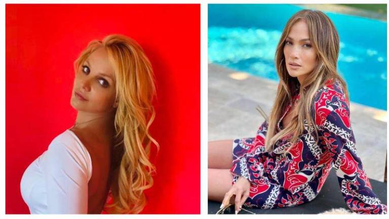 Britney Spears y Jennifer López.