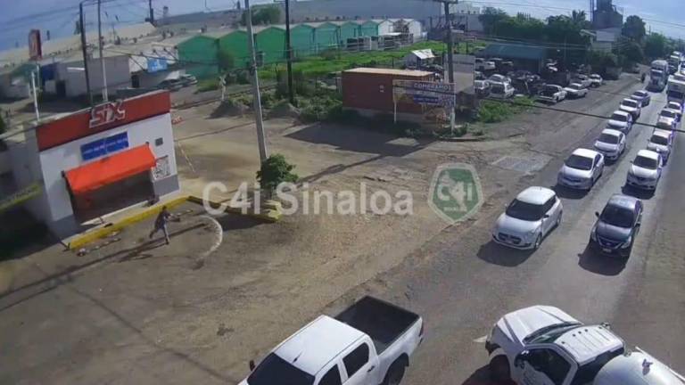 En Culiacán chocan patrulla de la Guardia Nacional y camioneta particular; carretera a Navolato, saturada