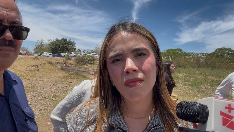 La Alcaldesa interina de Culiacán Ana Miriam Ramos Villarreal habla sobre la instalación de cámaras de videovigilancia.