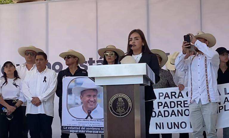 ‘Reunión con Sheinbaum no para doblar manos, fue para exigir justicia’, dice Alcaldesa de Uruapan