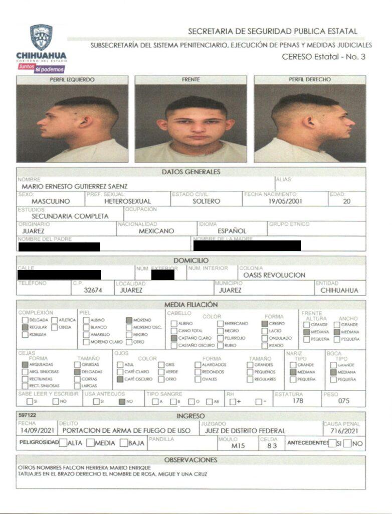 $!Homicidas, secuestradores y sicarios, los reos fugados del Cereso de Ciudad Juárez