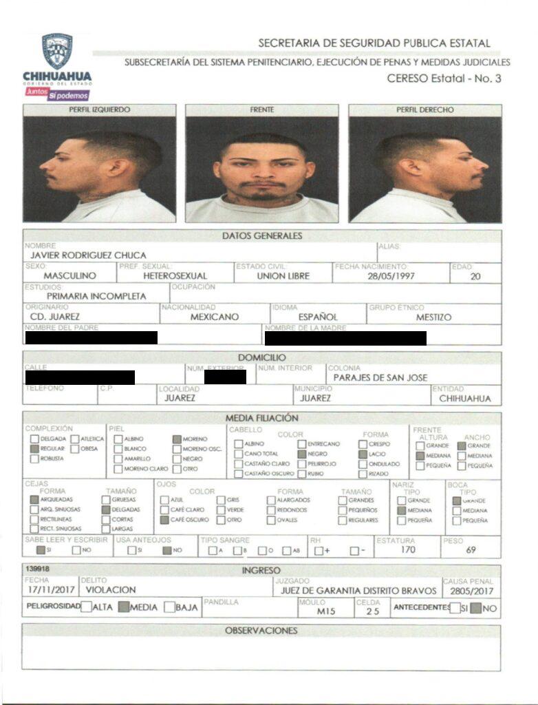 $!Homicidas, secuestradores y sicarios, los reos fugados del Cereso de Ciudad Juárez