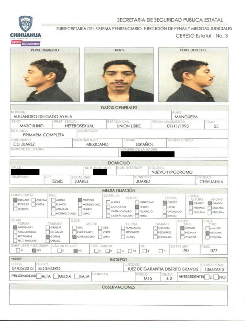 $!Homicidas, secuestradores y sicarios, los reos fugados del Cereso de Ciudad Juárez
