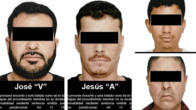 Los detenidos fueron vinculados tras ser sorprendidos con armas y vehículos robados en Los Mochis