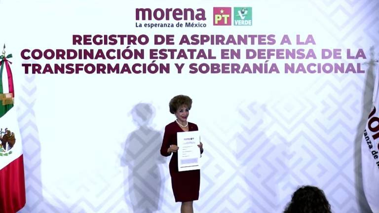 Magistrada Lucila Ayala entra a la contienda interna de Morena.