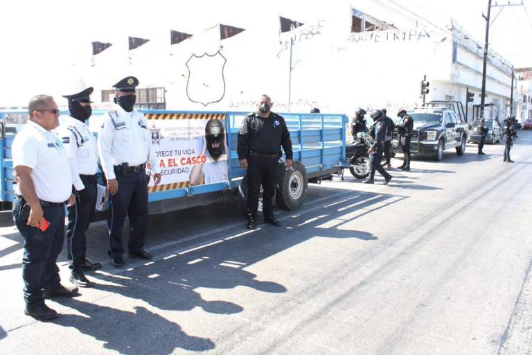 Advierte SSPyTM ‘cero tolerancia’ a los motociclistas en Mazatlán; retoma operativo