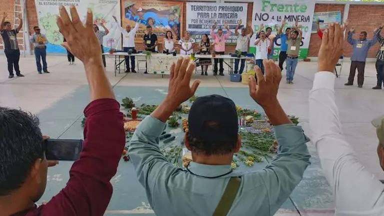El Frente No a la Minería por un Futuro de Todas y Todos denunció que la Procuraduría Agraria promueve los intereses de la empresa canadiense Fortuna Silver Mines.