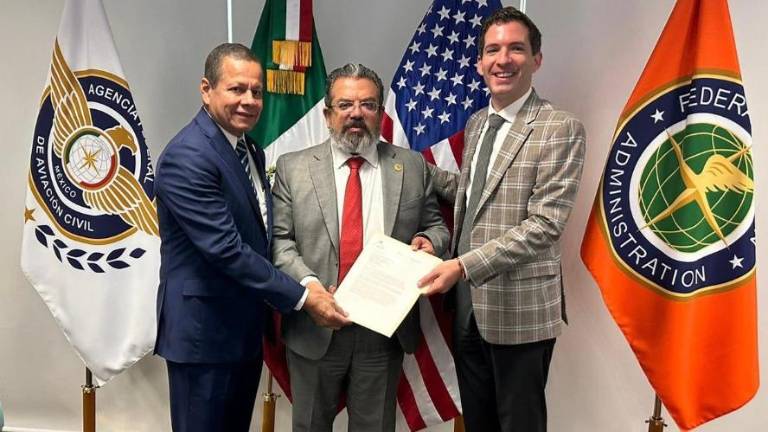 La FAA devolvió a México la Categoría 1 del Programa de Evaluación de Seguridad Operacional de la Aviación Internacional.