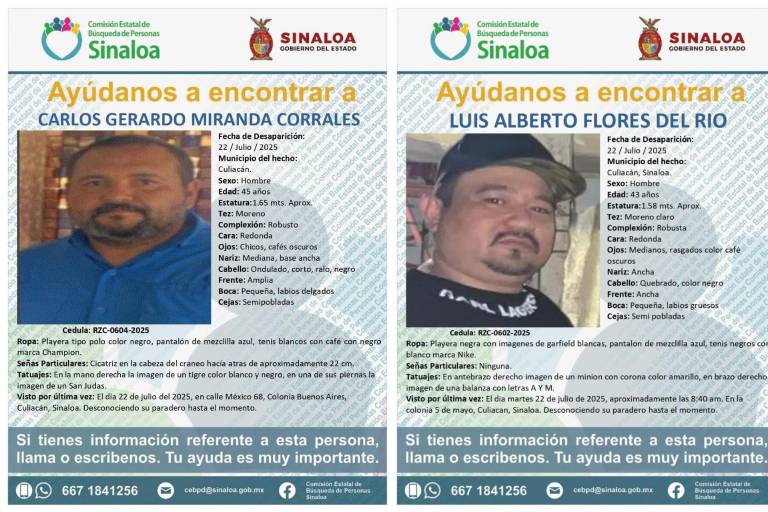 Identifican a 3 de los 4 asesinados en el puente Rolando Arjona, en Culiacán