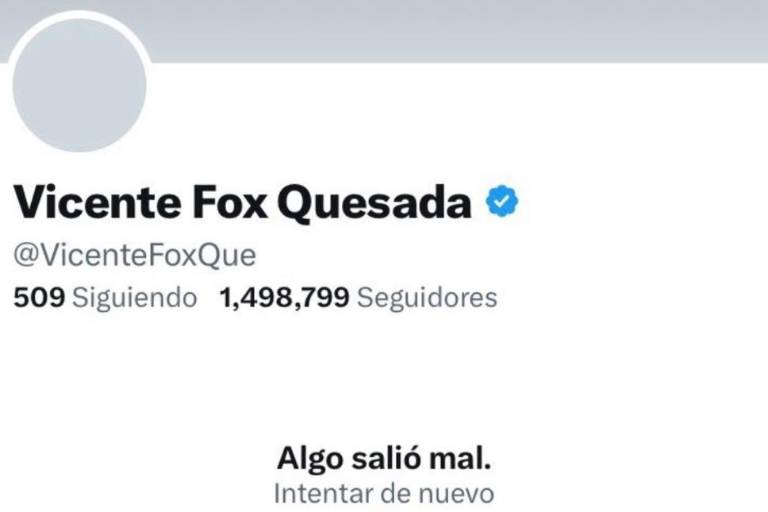 Vicente Fox recupera su cuenta en X, tras denuncia por violencia política contra Mariana Rodríguez
