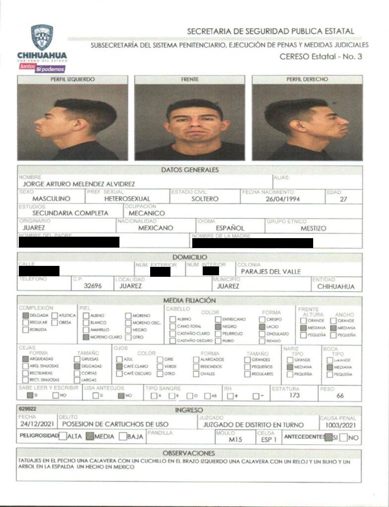 $!Homicidas, secuestradores y sicarios, los reos fugados del Cereso de Ciudad Juárez