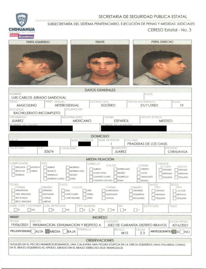 $!Homicidas, secuestradores y sicarios, los reos fugados del Cereso de Ciudad Juárez