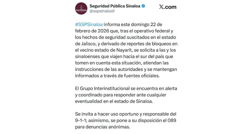 Se pide a las personas que viajen hacia el sur del estado tomen sus precauciones.