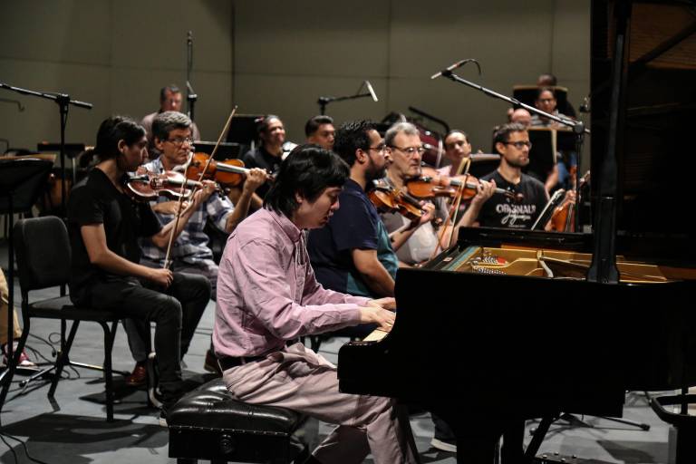 El pianista Sheng Cai será solista, en el concierto inaugural de la OSSLA