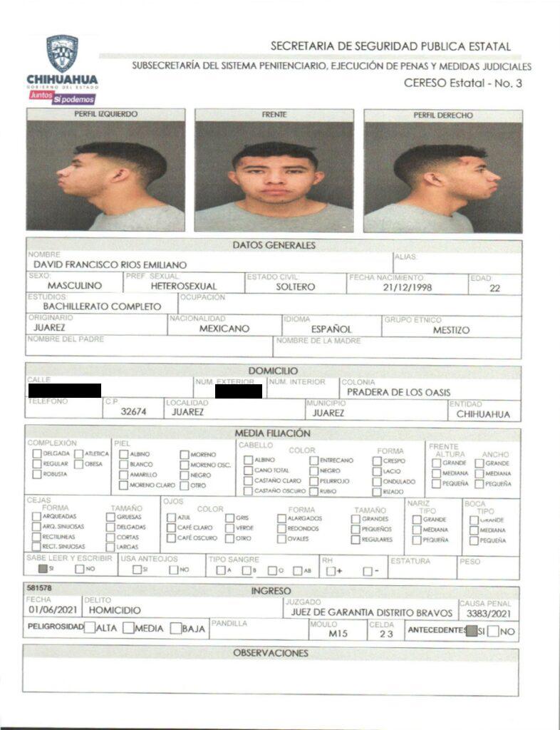 $!Homicidas, secuestradores y sicarios, los reos fugados del Cereso de Ciudad Juárez