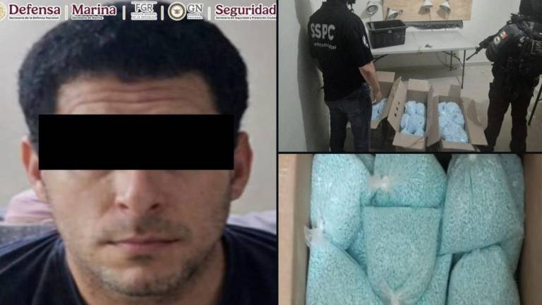 Decomiso de 270 kilos de fentanilo en Colima.