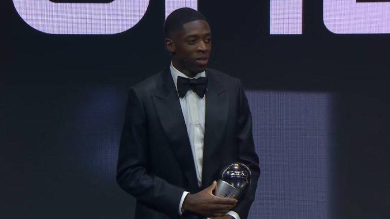 Ousmane Dembelé fue reconocido con el premio The Best FIFA 2025.